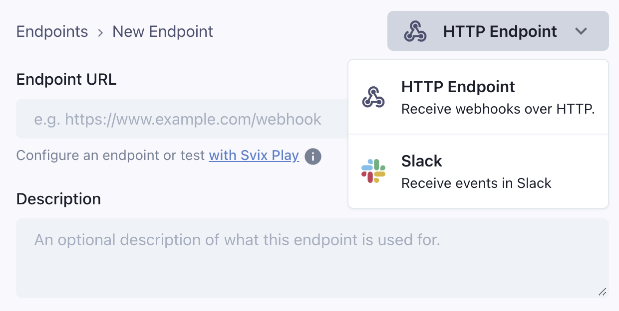 Adding an Endpoint using a Transformation Template